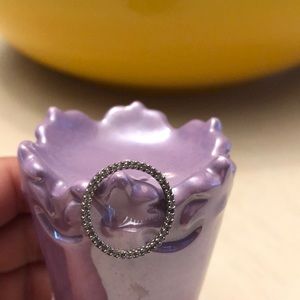 10K White Gold Pendant